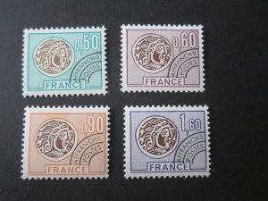 France 1976 Sc 1460-63 set MH