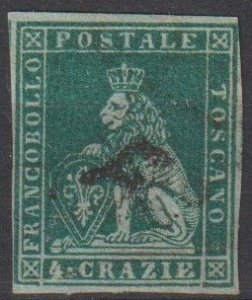 Italian States - Tuscany #6a USED