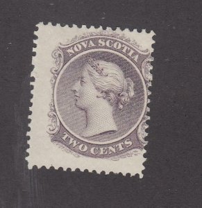 NOVA SCOTIA # 9 MH 2cts Q/VICTORIA FREE SHIPPING