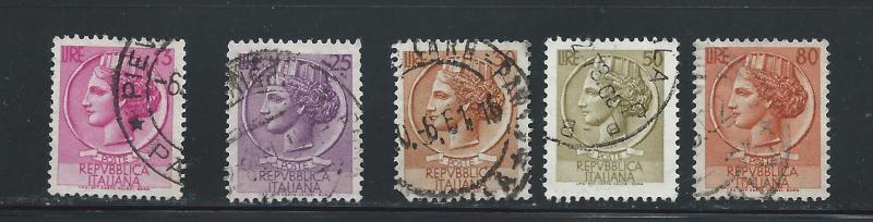 Italy (my #180) Used 10 Cent lot. No per item S/H fees