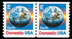 Sc 2279 (25¢) E Rate Coil Pair, MNH