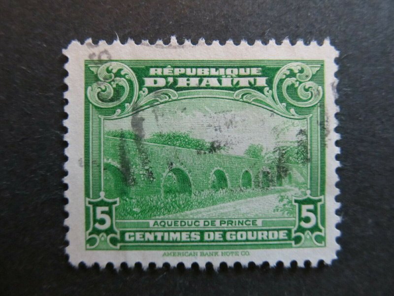 A4P10F63 Haiti 1933-40 5c used