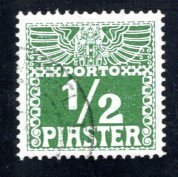 Austrian Offices in the Turkish Empire #J7  VF Used  CV $11.00  ...  0380072