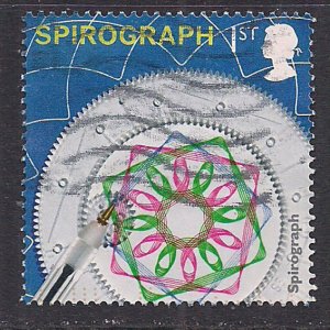 GB 2017 QE2 1st Classic Toys ' Spirograph ' SG 3991 used ( E1111 )