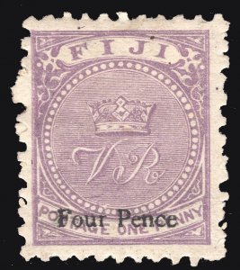 MOMEN: FIJI SG #41 1890 MINT OG H £85 LOT #66909*