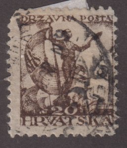 Croatia-Slavonia 2L36 Youth With Standard 1919