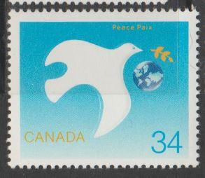 Canada Scott #1110 Peace Stamp - Mint NH Single