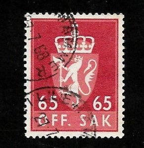 Norway 1968 - U - Scott #O88