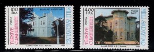 TURKEY Scott 2425-2426 MNH**  1985 National Palaces stamp set