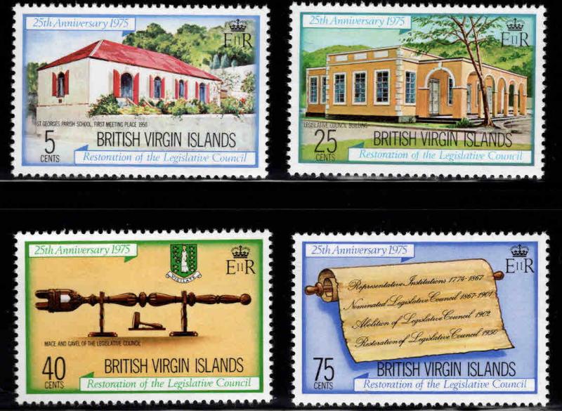 British Virgin Islands  Scott 301-304 MNH** set