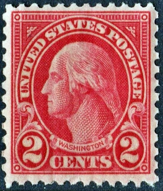 SC#634 2¢ Washington Single (1926) MDG