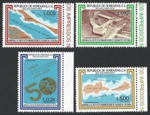 Honduras 1979 Panamerican Institute | Map #C676-79 Set VF-NH