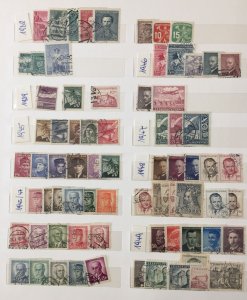 CZECH. REP. Large 1918/90s Used Collection (Aprx. 900 Items) KS11