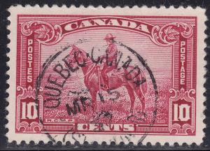 Canada 223 USED 1935 Mounted RCMP Officer Police Horse 10