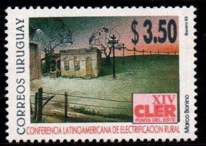 1993 Uruguay Latin American conference on rural electrification #1477 ** MNH