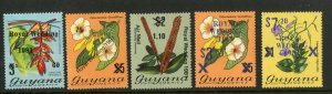 GUYANA 331-5 MH  SCV $17.00 BIN $7.00