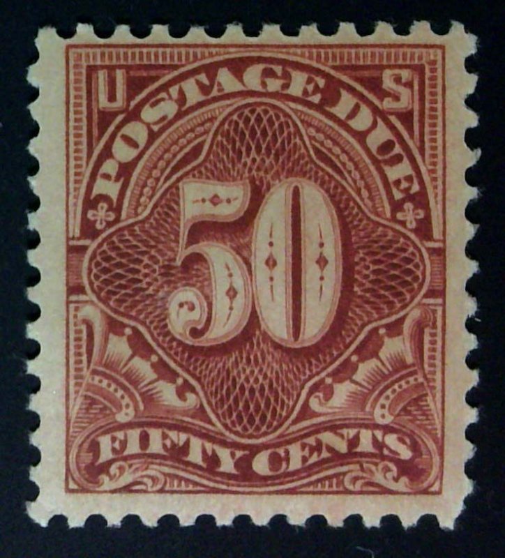 Scott #J67 - F/VF - 50c Carmine Rose - Postage Due - MNH - 1917