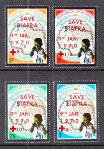 Biafra 22-25 Footnoted MNH VF