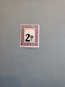 Stamps South Africa Scott #J3 nh