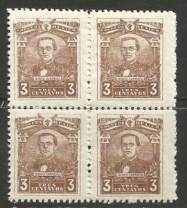 MEXICO 502 MNG BLOCK OF 4 396C
