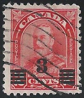 Canada #191 3 on 2c King George V