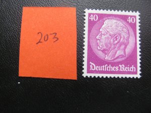 Germany 1933 MNH  SC 410 SUPERB KEY STAMP 300 EUROS  (203)