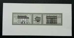 Germany Philately 1987 House Building (souvenir sheet) MNH *clean perfect