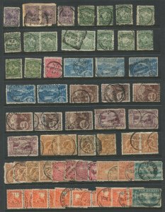 NEW ZEALAND 1881-1908 DATED COLLECTION