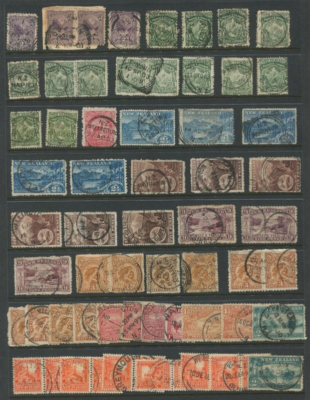 NEW ZEALAND 1881-1908 DATED COLLECTION