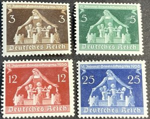 GERMANY # 473-476--MINT/HINGED--COMPLETE SET--1936