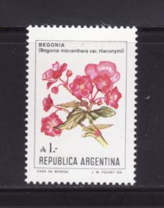 Argentina 1524 MNH Flowers (D)
