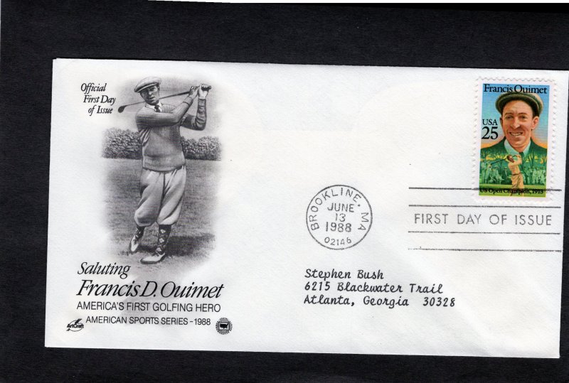 2377 Ouimet, FDC ArtCraft/PCS addressed