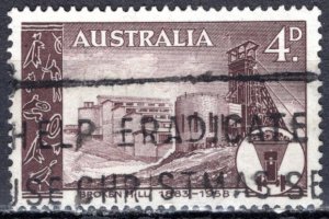 Australia; 1958: Sc. # 311: Used Cpl. Set