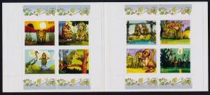 Estonia 419 Booklet MNH Illustrations from Pokuland, Edgar Valter, Birds, Dog