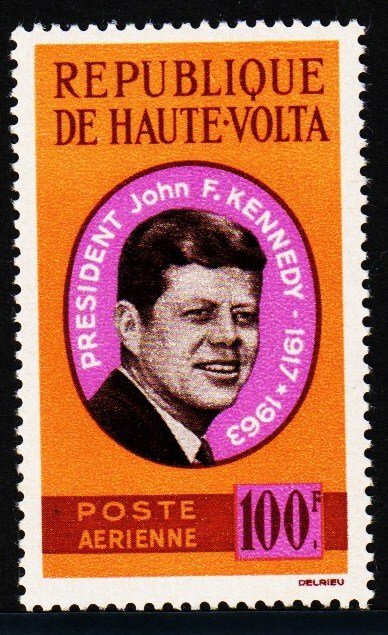 Upper Volta - #C19 John F. Kennedy - MNH