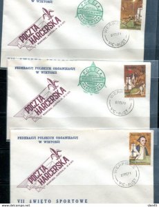 Australia 1971 3 Covers Poczta Harcerska 14361