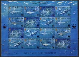 MONTSERRAT SG1148a 1999 ENDANGERED SPECIES FINE USED