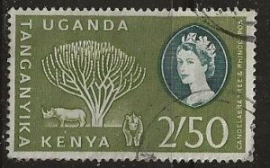 Kenya Uganda  & Tanganyika | Scott # 132 - Used