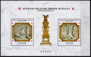Sovereign Military Order of Malta 2004 St. John the Baptist Sass.Bl.79 MNH