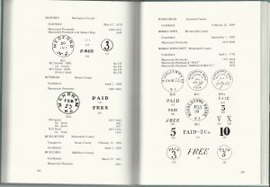 Postal Markings of New Jersey Stampless Covers, by William C, Coles, Jr.