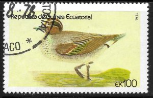 Equatorial Guinea #Mi 1451 100e Water Birds - Ducks