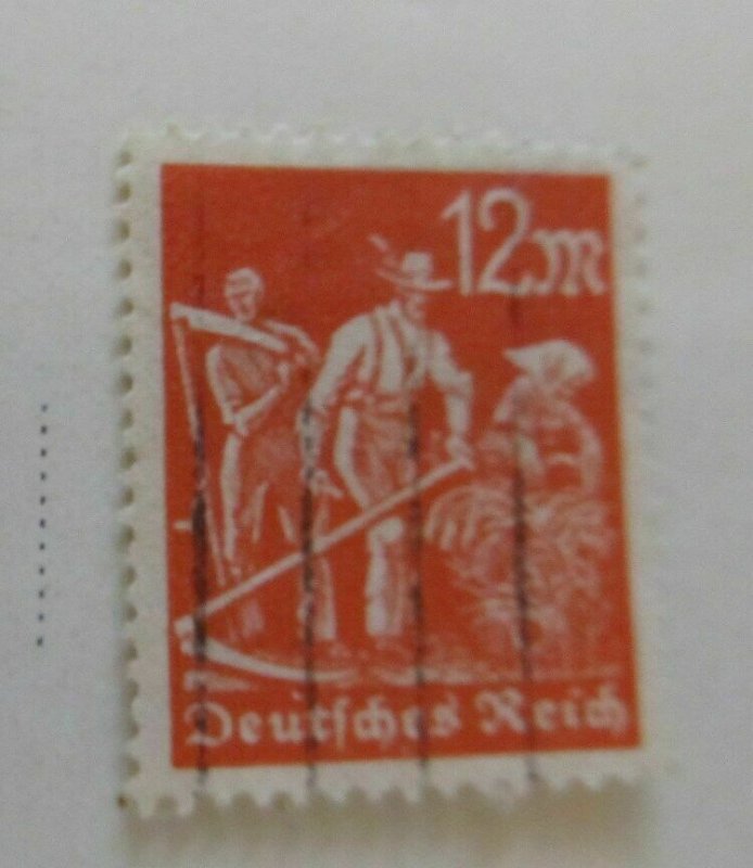 A8P48F83 Deutsches Reich Germany 1922-23 12m used stamp