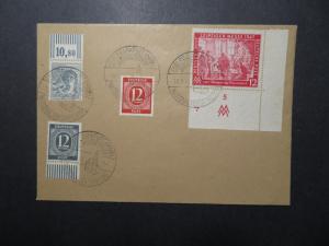 Germany 1948 Frankfurt National VERSAMMLUNG Event Cover - Z12169