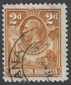 Northern Rhodesia (1925) - Scott # 4,    Used