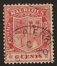 Mauritius  used SC  168