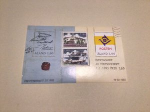 Aland  mint never hinged stamps sheet  A9385