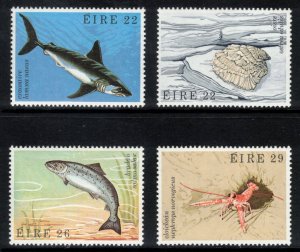 IRELAND 1982 Marine Life; Scott 525-28; MNH