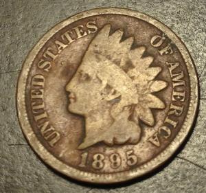 1895 Indian Head Cent  #B32