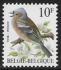 Belgium # 1230 Common Chaffinch - MNH....{G}