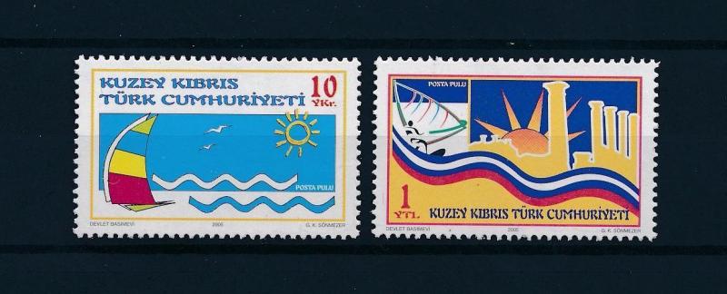 [51492] Turkish Cyprus 2005 Tourism Sailboat Surfing MNH